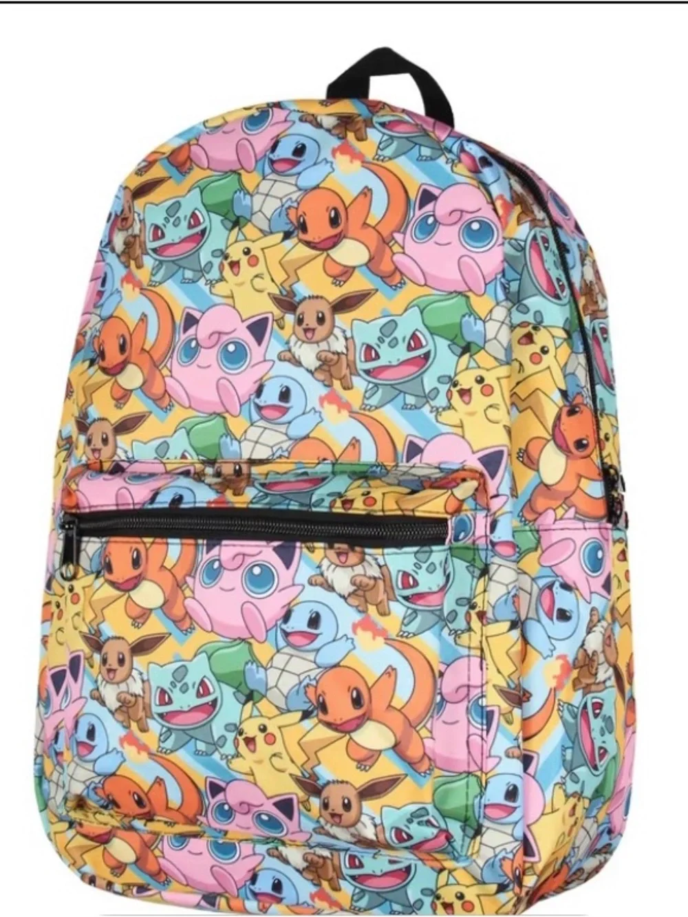 Pokemon Multicolor Kids Backpack with Pikachu, Charmander & More